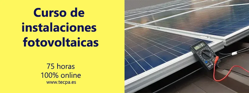 curso instalaciones fotovoltaicas