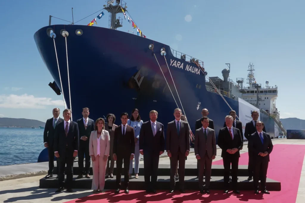 corredor maritimo de hidrógeno entre algeciras y roterdam