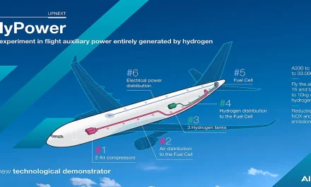 Airbus integrará pila de combustible de hidrógeno en aviones de pasajeros