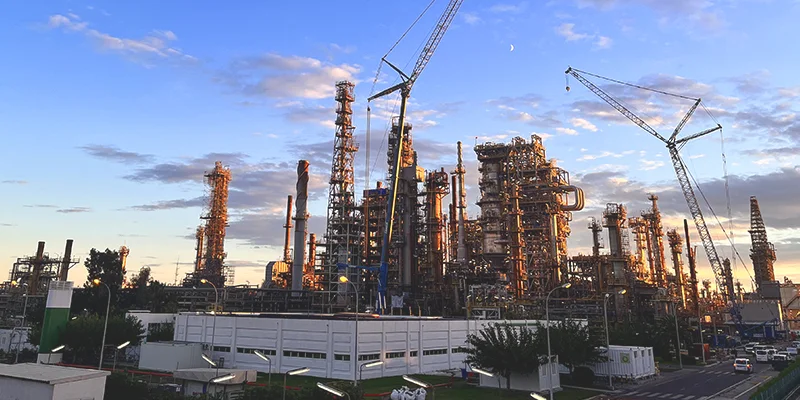 La refinería BP Castellón que producirá hidrógeno termina su parada técnica