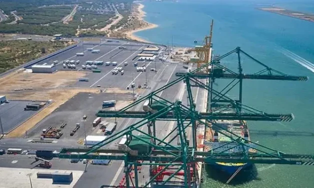 Tendencia del hidrógeno verde en puerto marítimo