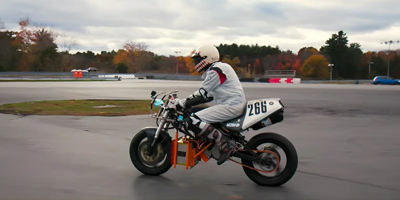 El proyecto de moto eléctrica de hidrógeno del MIT