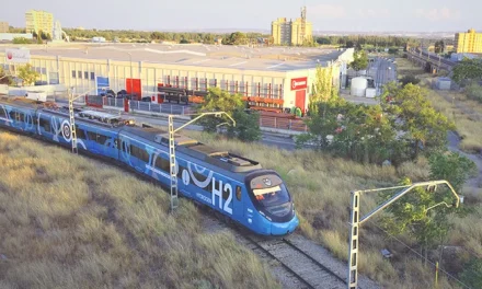 Éxito en las pruebas del tren impulsado con hidrógeno en Portugal
