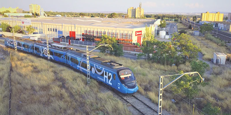 Éxito en las pruebas del tren impulsado con hidrógeno en Portugal