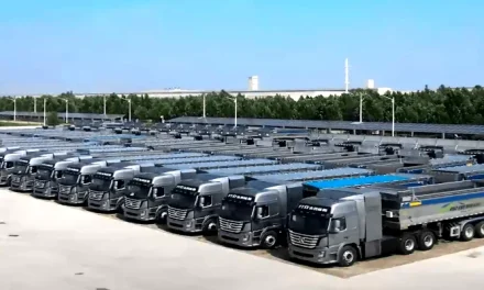 Record de distancia en el transporte con camiones de hidrógeno