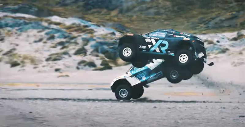 Anuncian la creación del primer coche de rally de hidrógeno