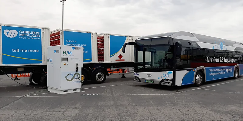 El hidrógeno en el transporte público de ciudades españolas