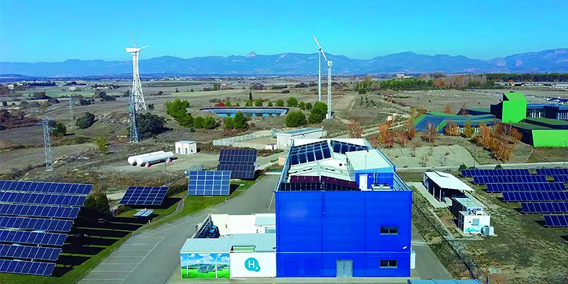 Nueva planta de hidrógeno verde con instalación solar en León