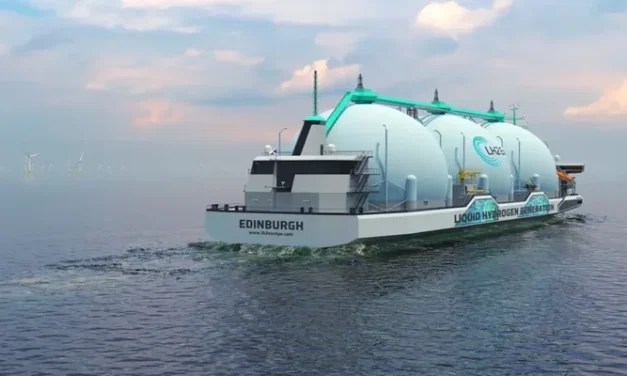 Un nuevo barco de carga de hidrógeno revolucionará el sector maritimo