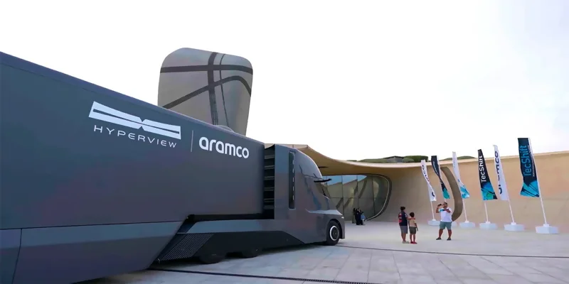 Nuevo camión de transporte pesado impulsado con hidrógeno