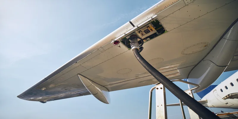 Combustible de aviación para almacenar hidrógeno