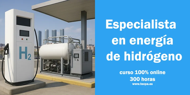 curso online de  Especialista energía de hidrogeno