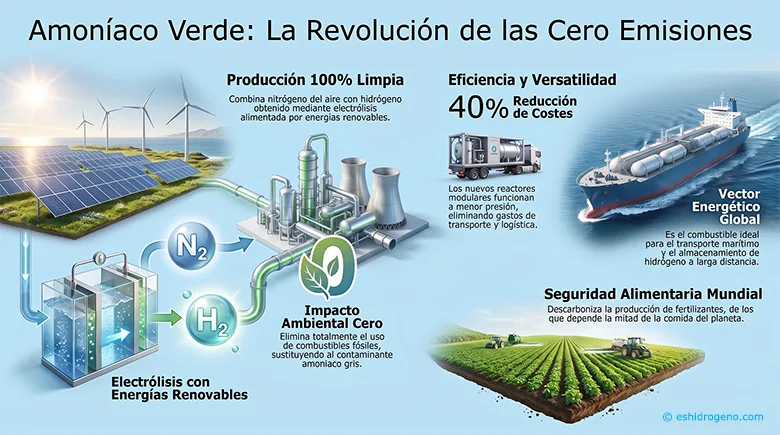 amoniaco verde de cero emisiones