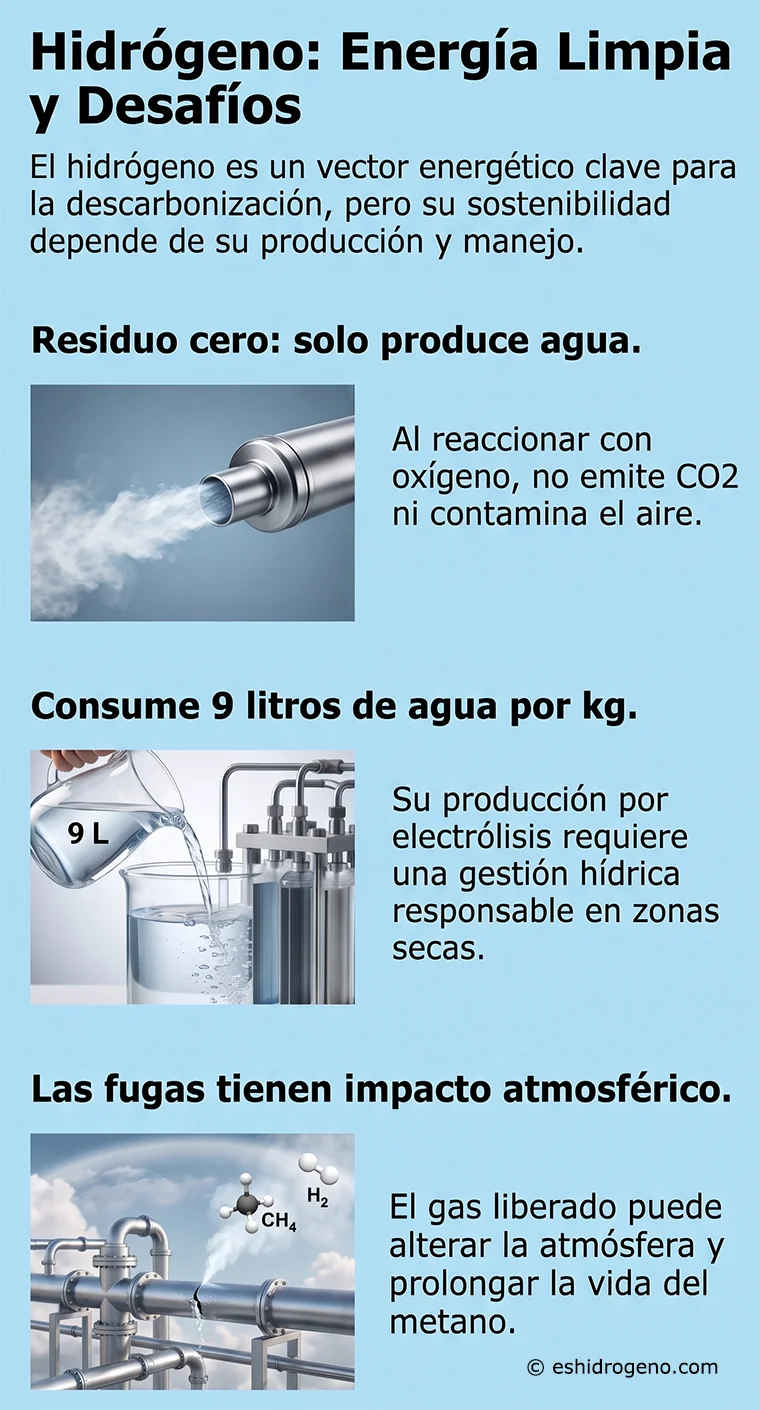 impacto ambiental del hidrógeno