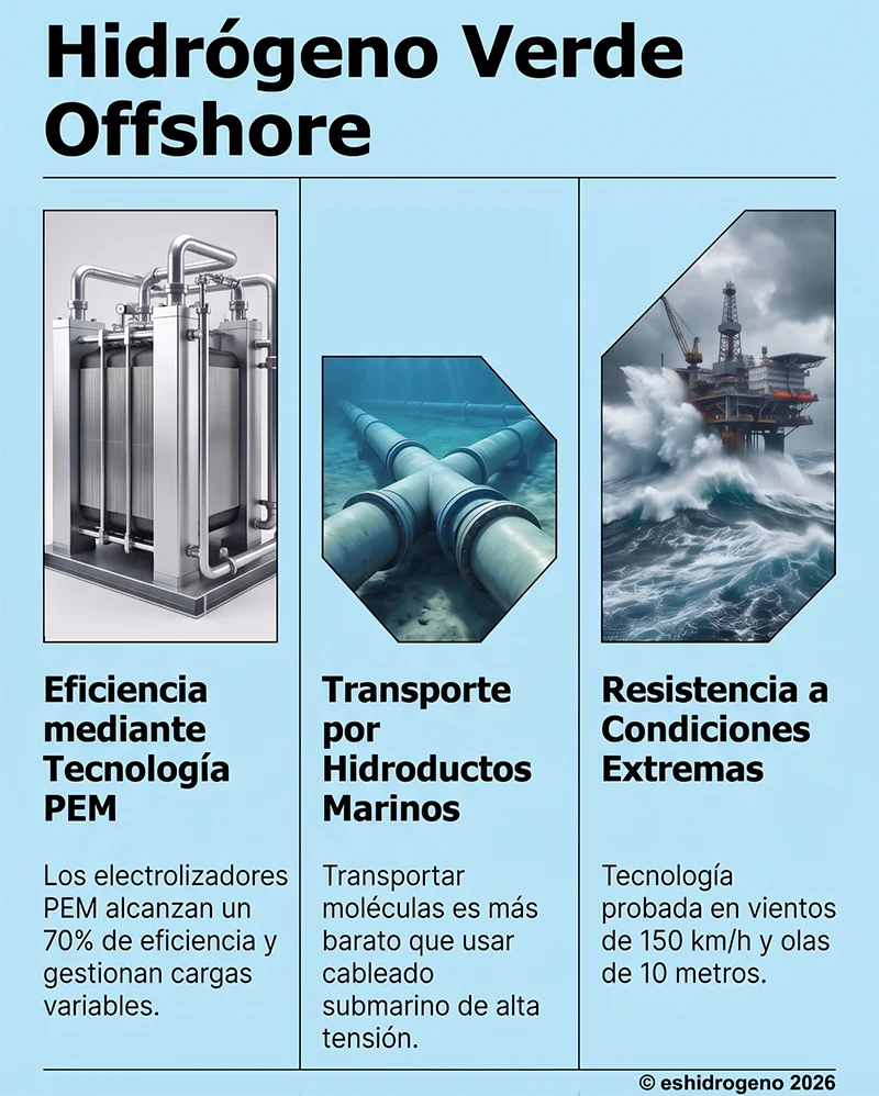 produccion de hidrogeno en el mar